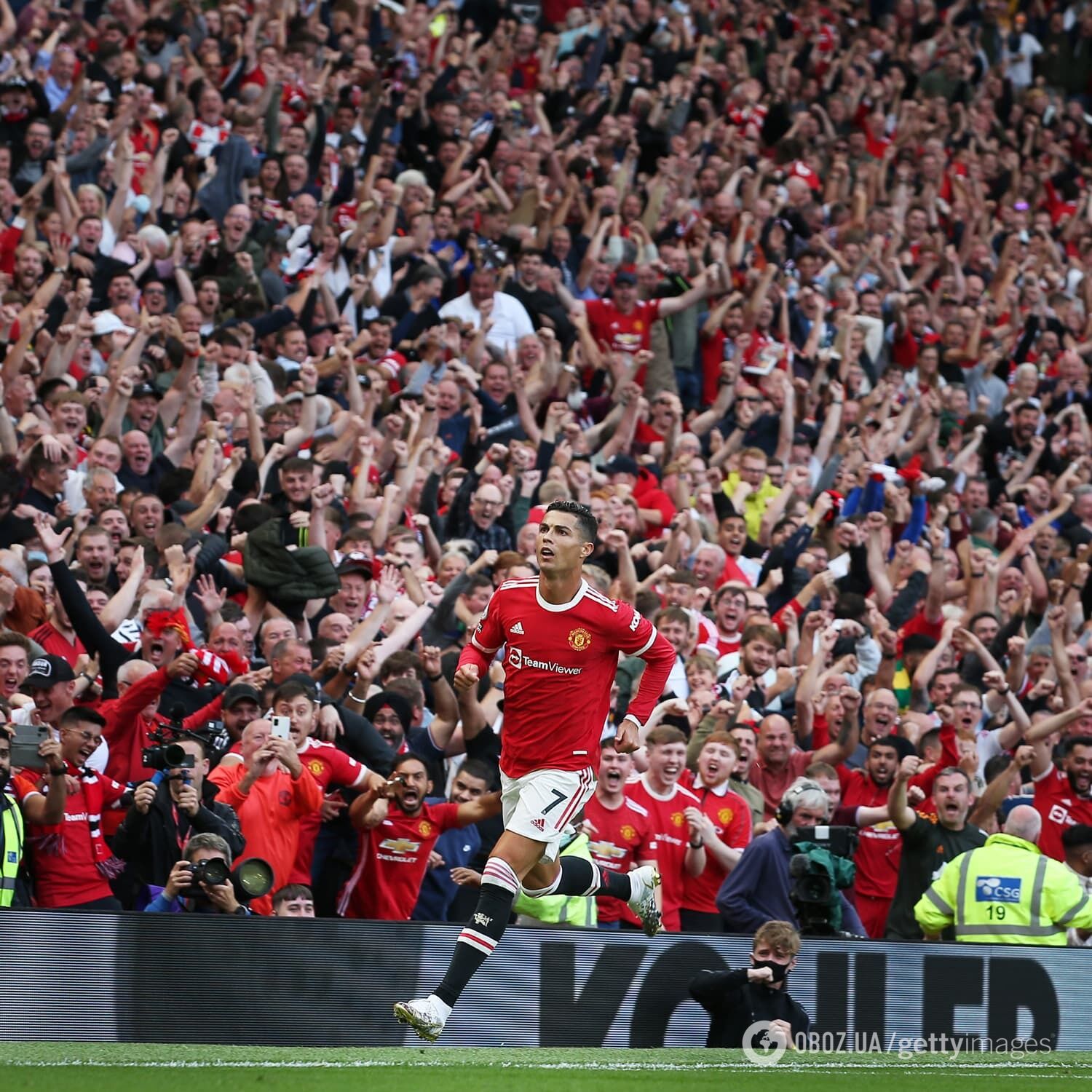 Вернувшись в "Манчестер Юнайтед", Криштиану Роналду забил два гола и принес победу над "Ньюкасл Юнайтед" со счетом 4:1 11 сентября