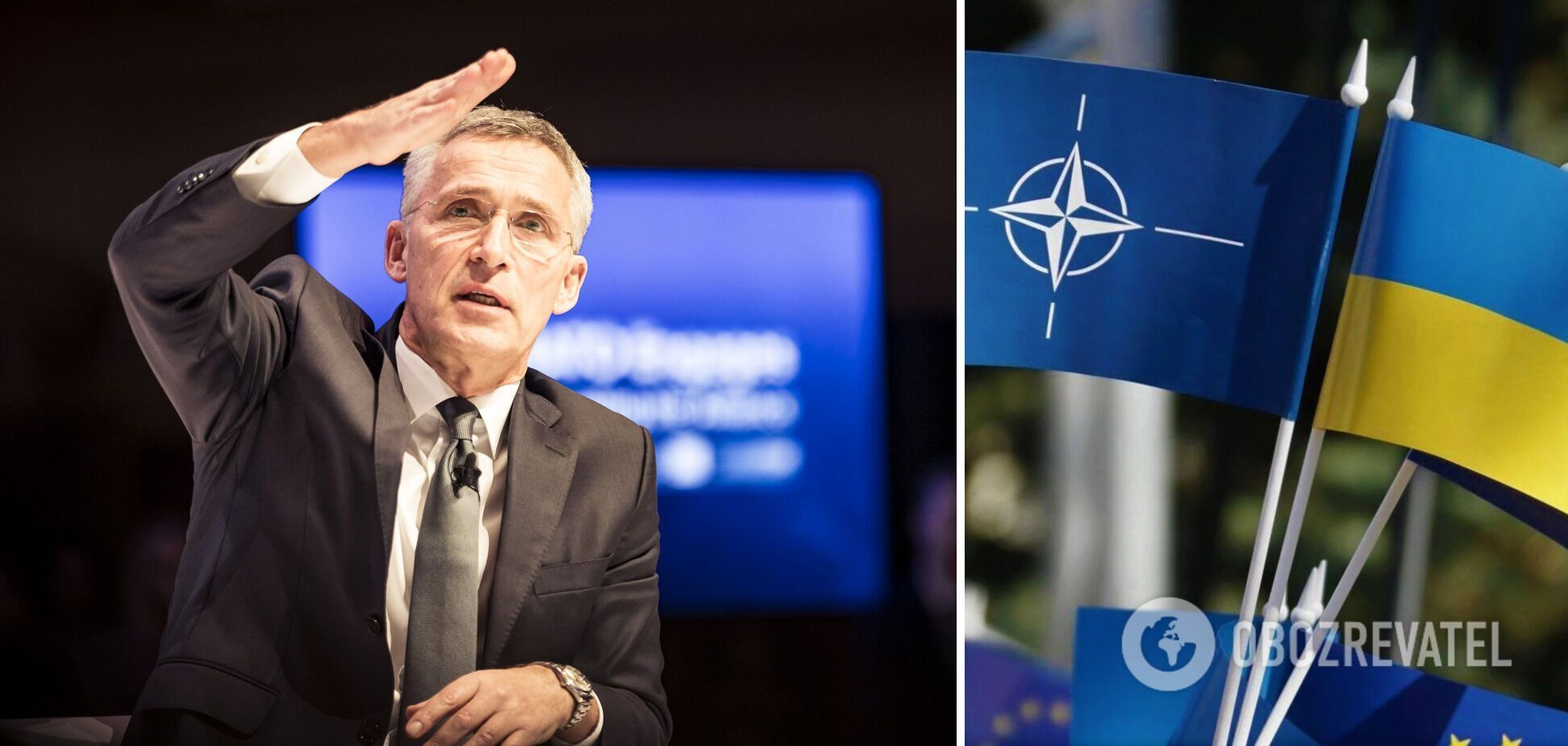 Столтенберг: НАТО не має наміру відмовлятися від принципу "відчинених дверей" щодо України