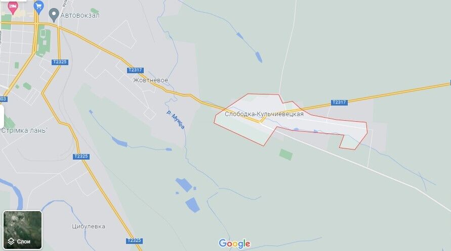 Авария произошла вблизи села Слободка-Кульчиевецкая