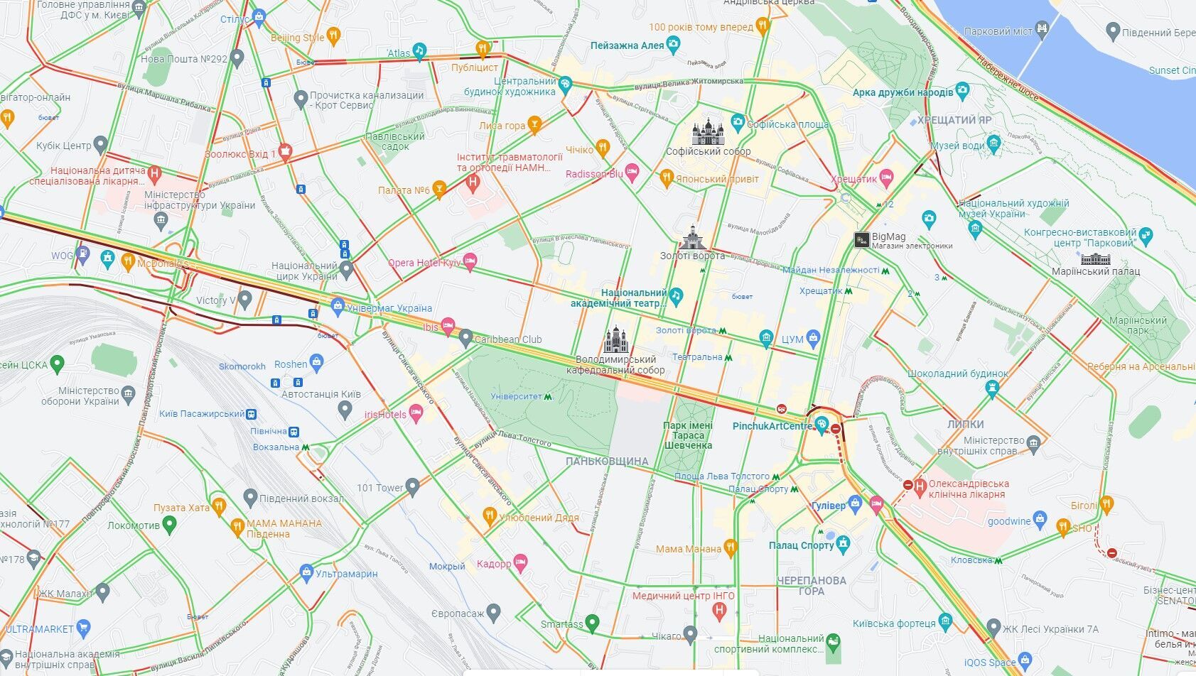 Центр столицы.