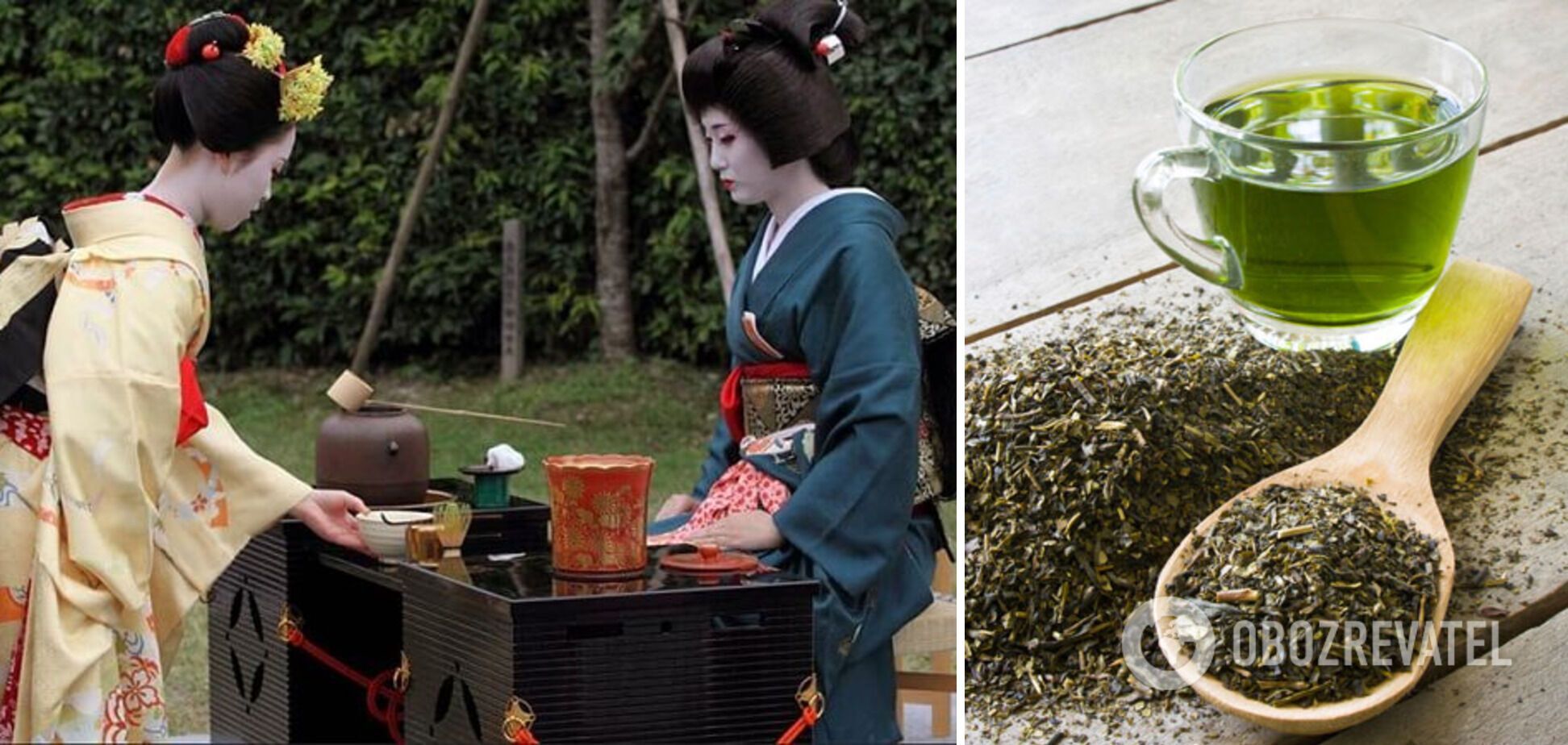 В японской культуре зеленый чай обычно готовят без сахара