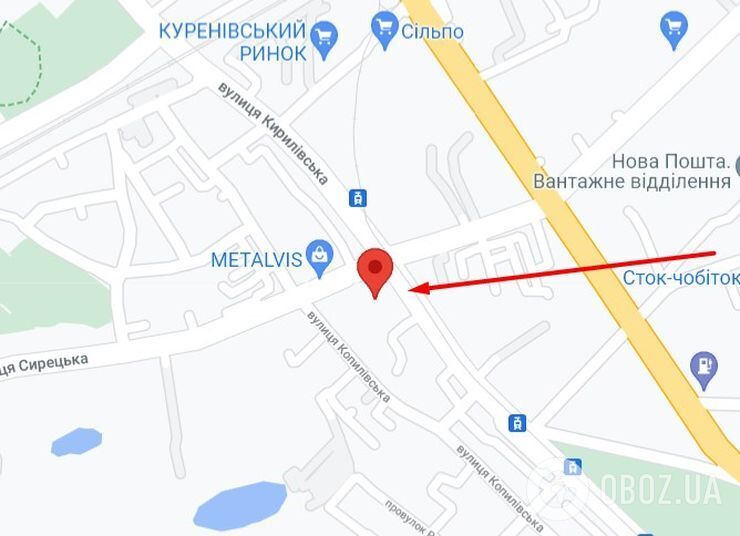 Нападение на улице Кирилловской