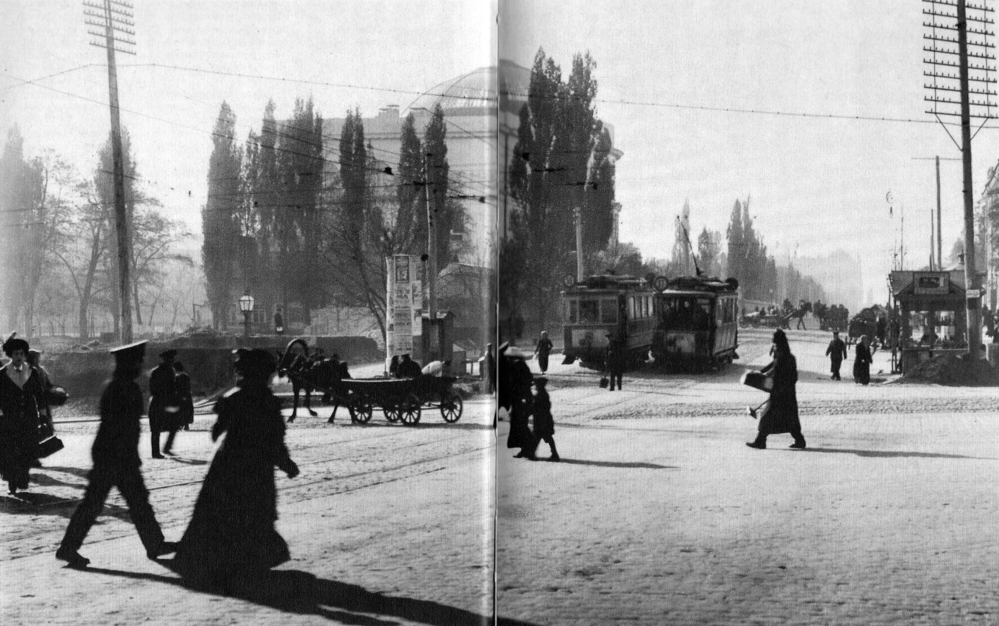Вулиця Володимирська у 1912 році.