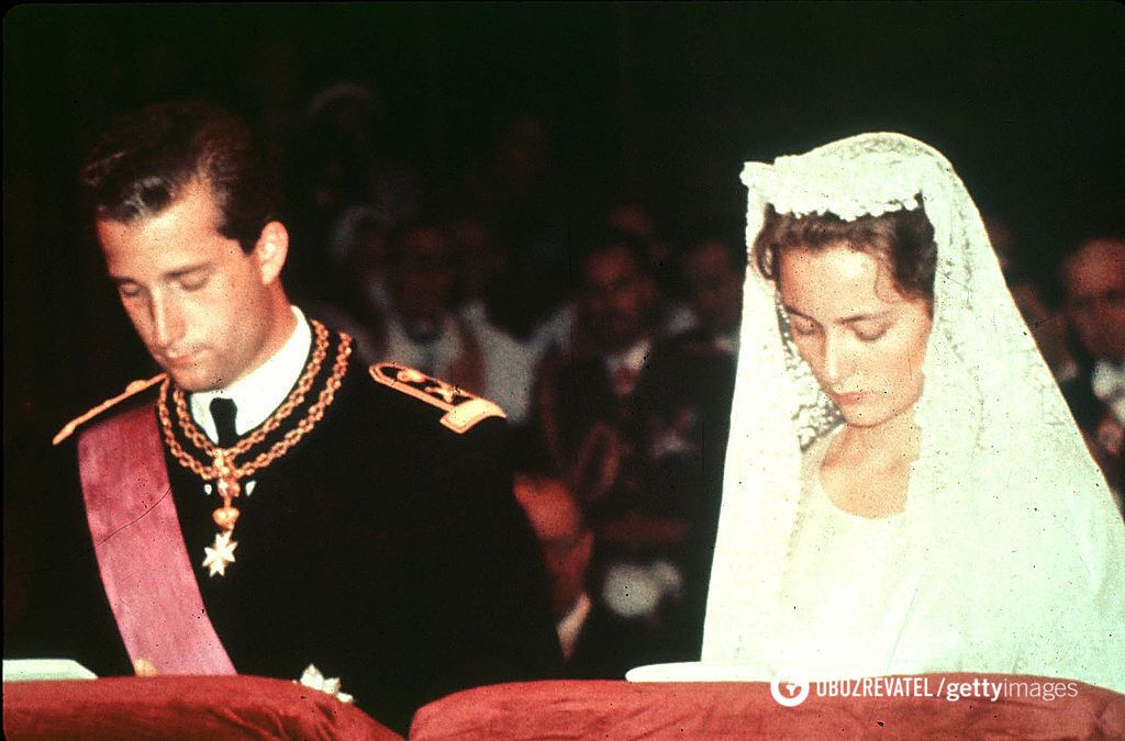 Свадьба принца Альберта и Паолы Руффо ди Калабрии.