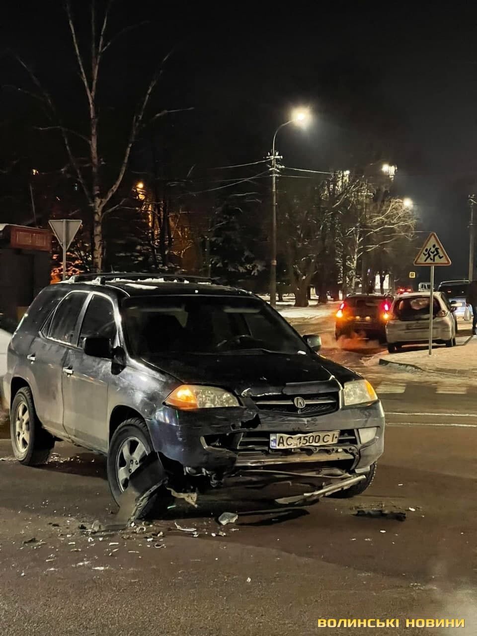 В аварии пострадала несовершеннолетняя девушка