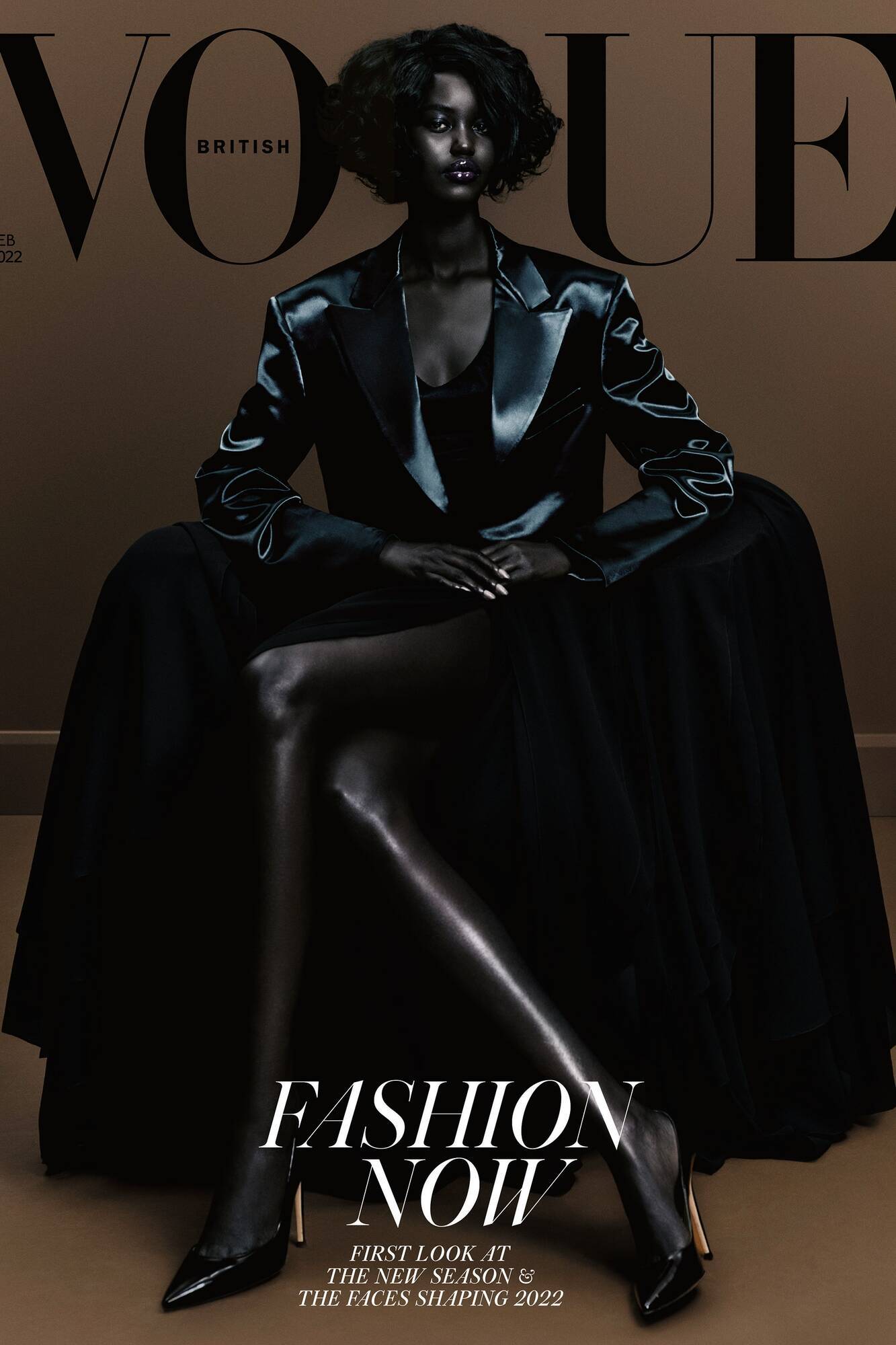 Впервые. Британский Vogue вынес на обложку девять темнокожих моделей