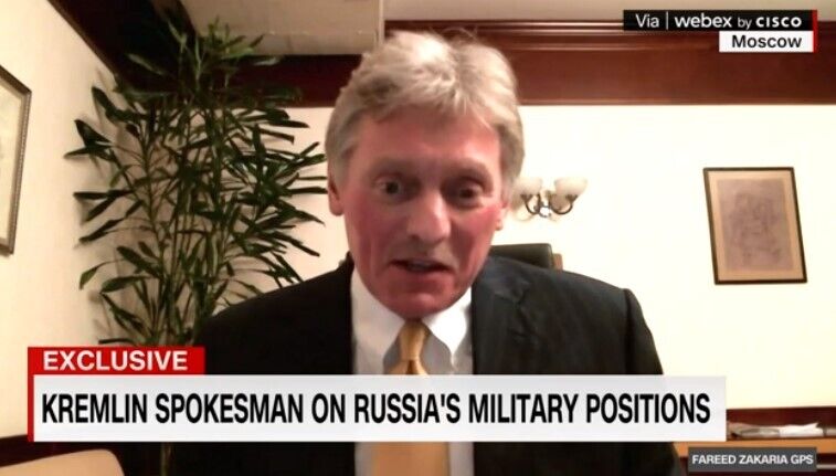 Пєсков пояснив перебування військ біля кордонів України "запобіжними заходами"