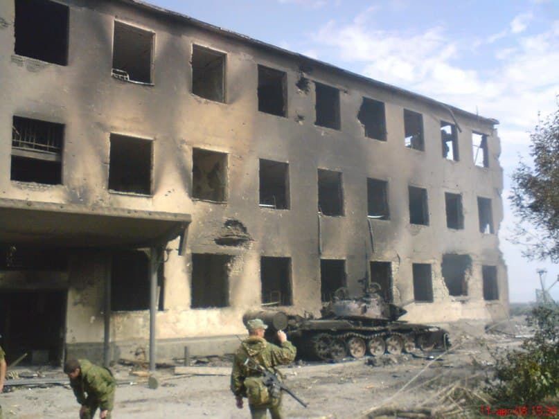 Військовослужбовці ГРУ у Південній Осетії, 2008 р.