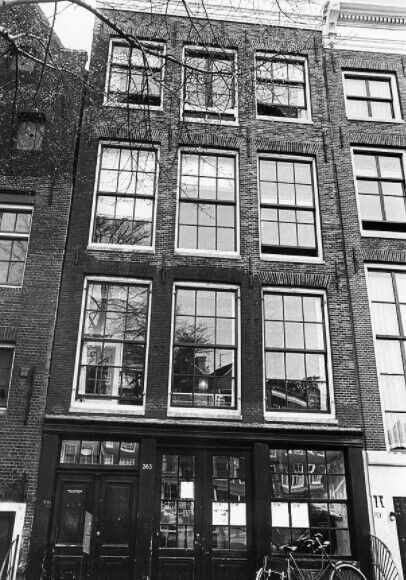 Дом в Амстердаме, в котором скрывалась семья Анны Франк