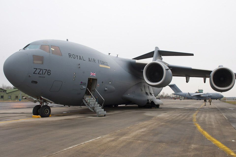 C-17 RAF.