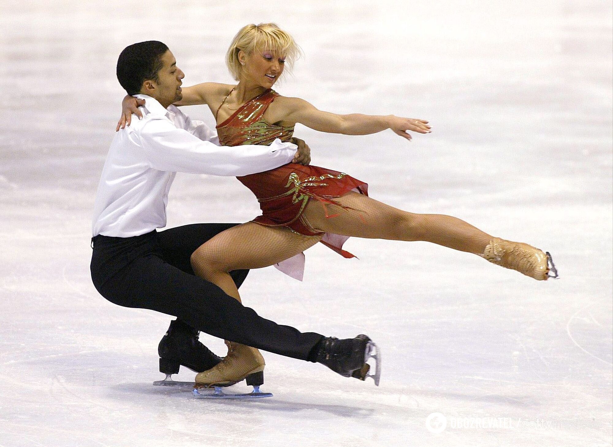 Олена Савченко та Робін Шолкови у 2004 році.