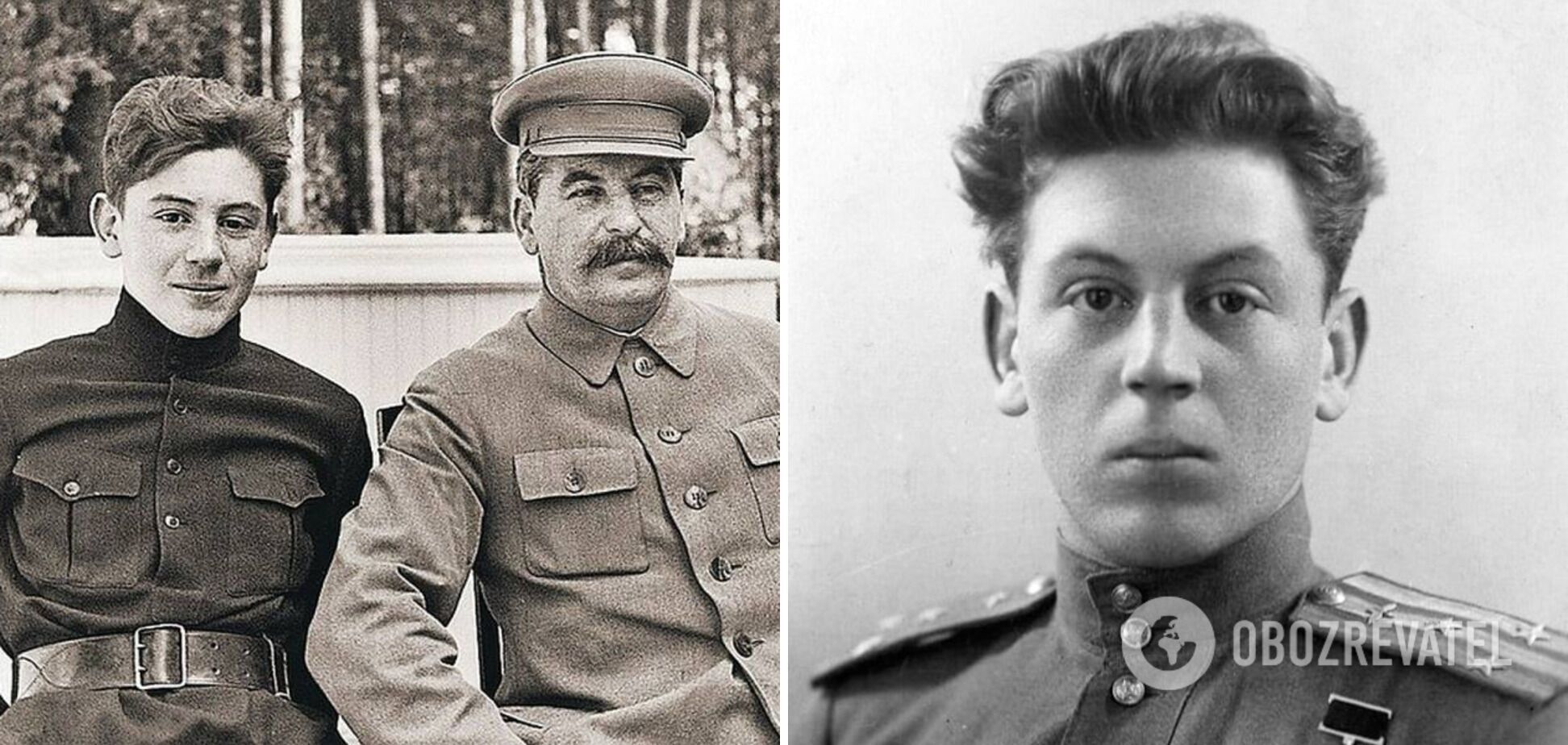 Сын вождя Сталина – Василий, курил и пьянствовал.