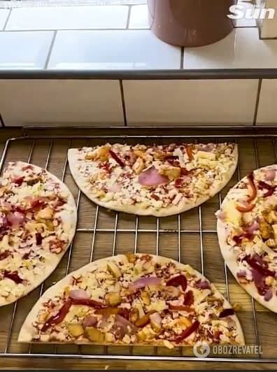 Технология выпекания сразу двух пицц