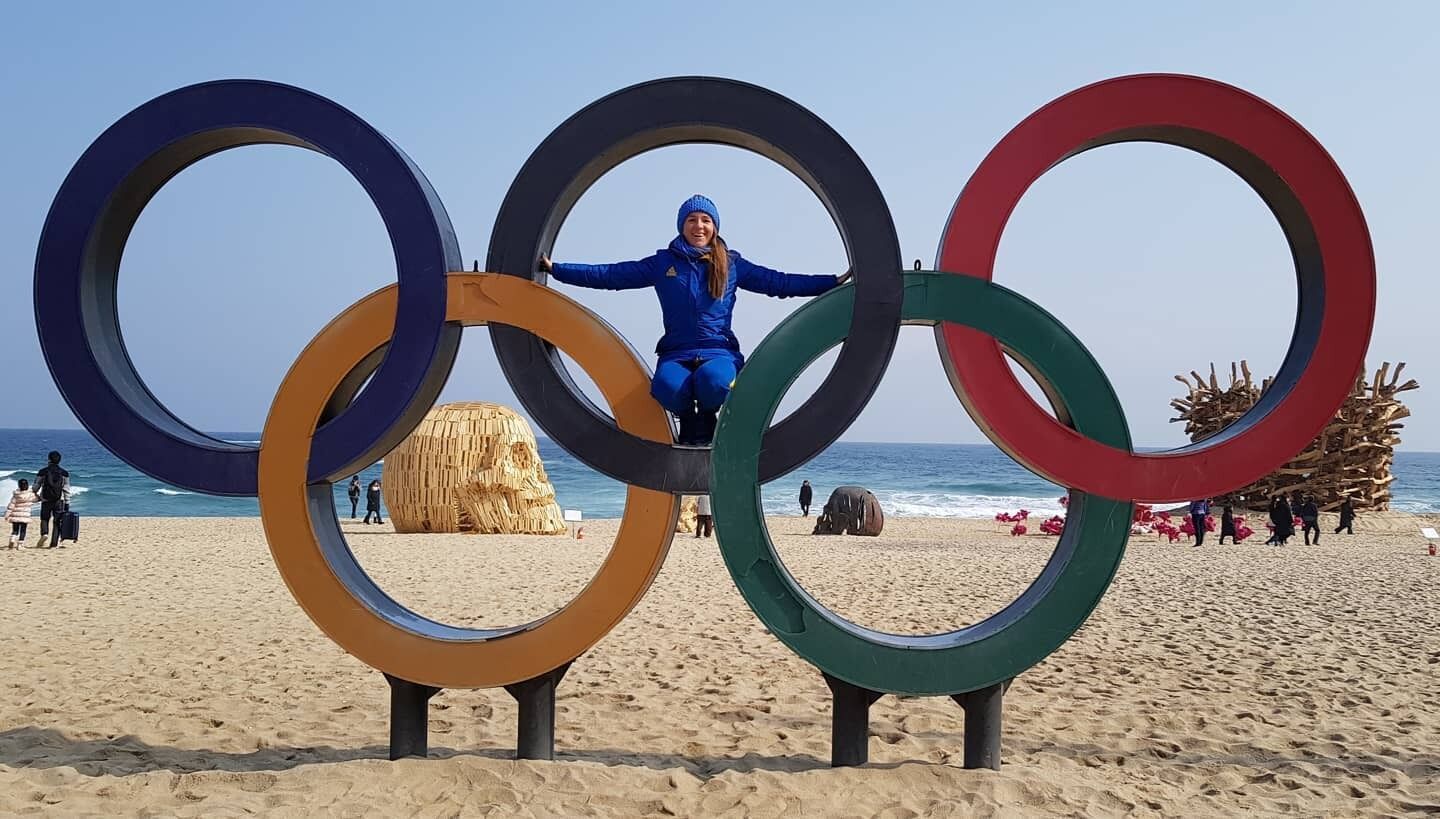 Аннамари Данча на Олимпиаде.