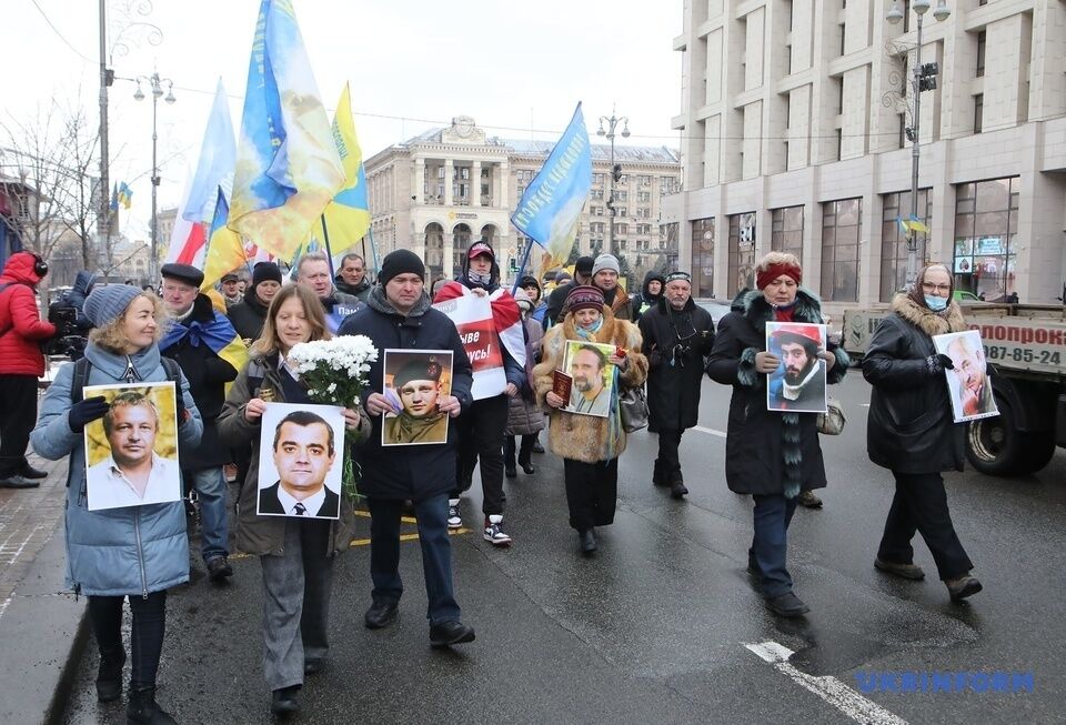 У Києві вшанували пам'ять перших Героїв Небесної сотні