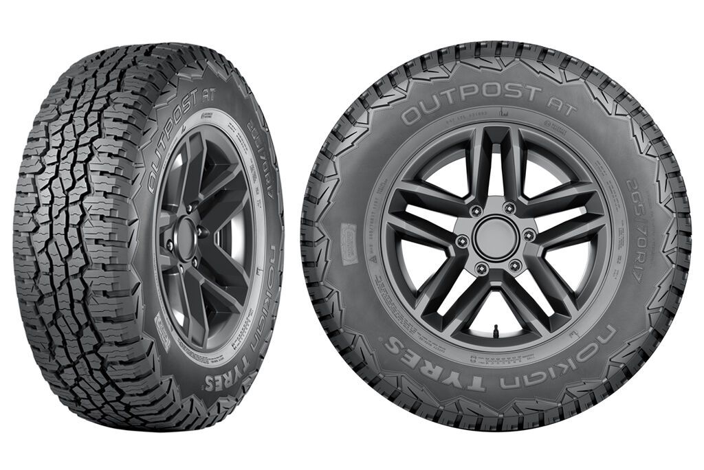 Шины Nokian Tyres Outpost AT будут доступны в 45 типоразмерах от 15 до 22 дюймов