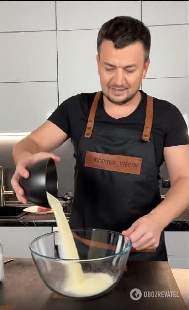 Приготування тіста на манці