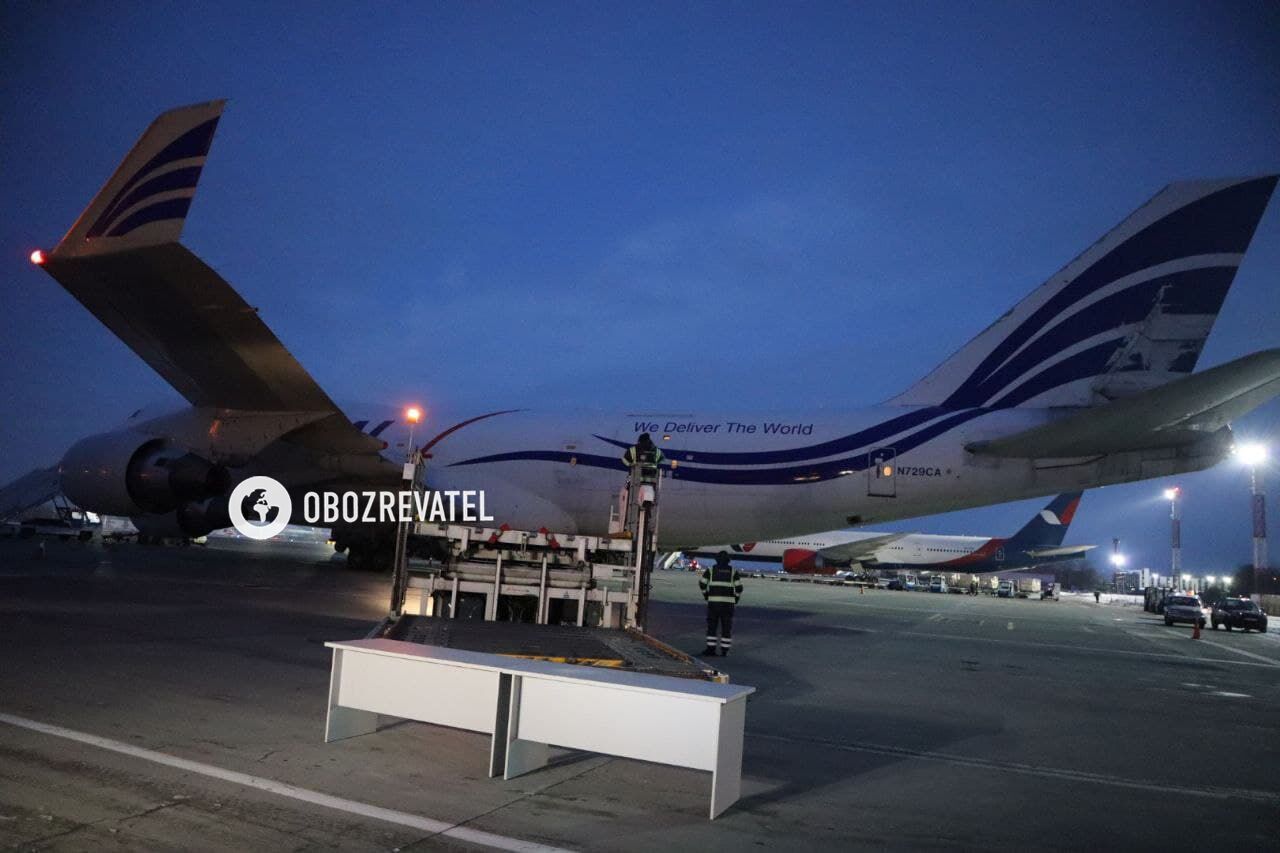 Літак приземлився в аеропорту Бориспіль