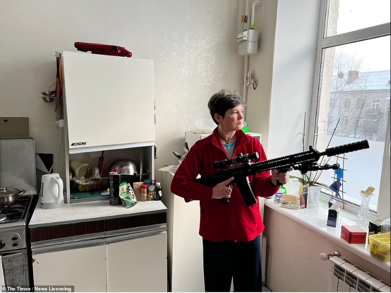Киевлянка Марьяна Жагло готовится к российской агрессии