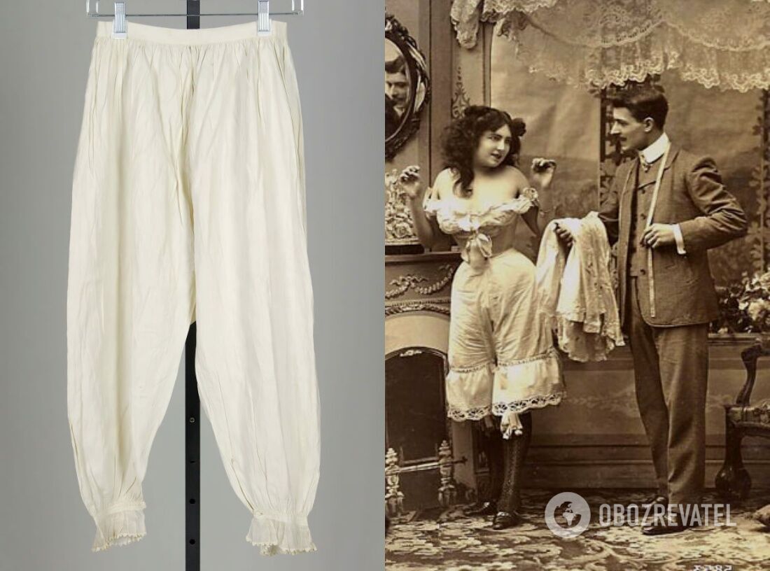 Панталоны были созданы в 1620 году.