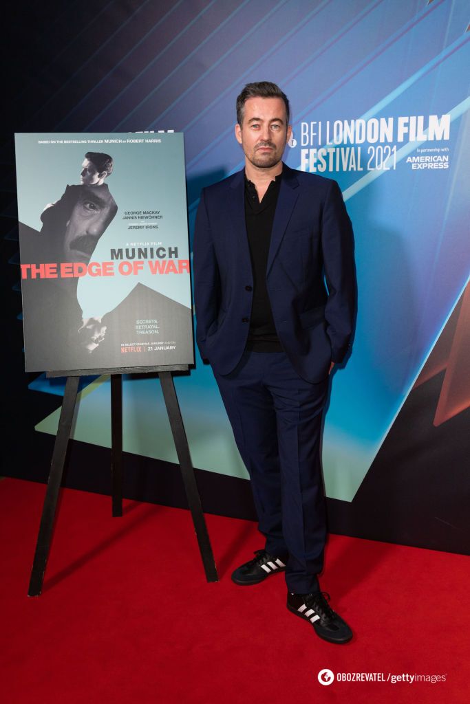 Режисер Крістіан Швохов відвідує світову прем'єру "Мюнхен: на порозі війни" під час 65-го Лондонського кінофестивалю BFI.