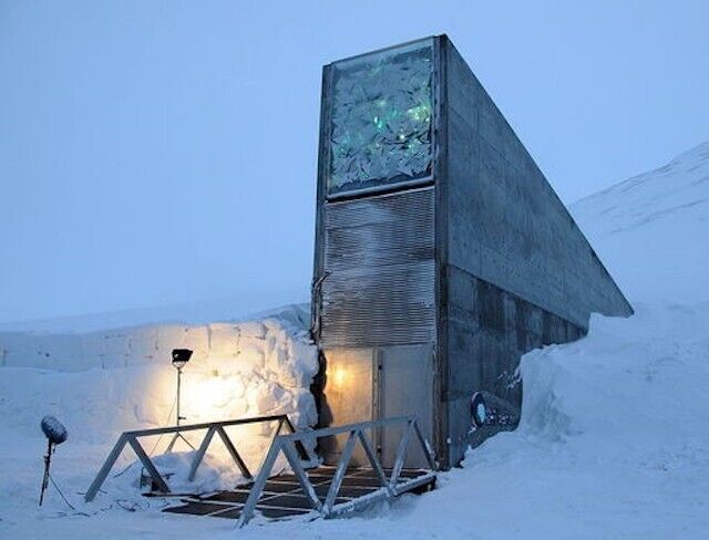 Всемирное семенохранилище на Шпицбергене.