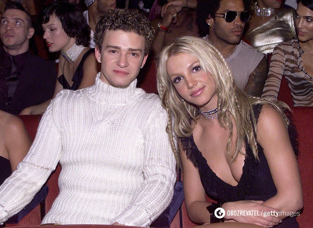 Джастин Тимберлейк встречался с Бритни Спирс 3 года.