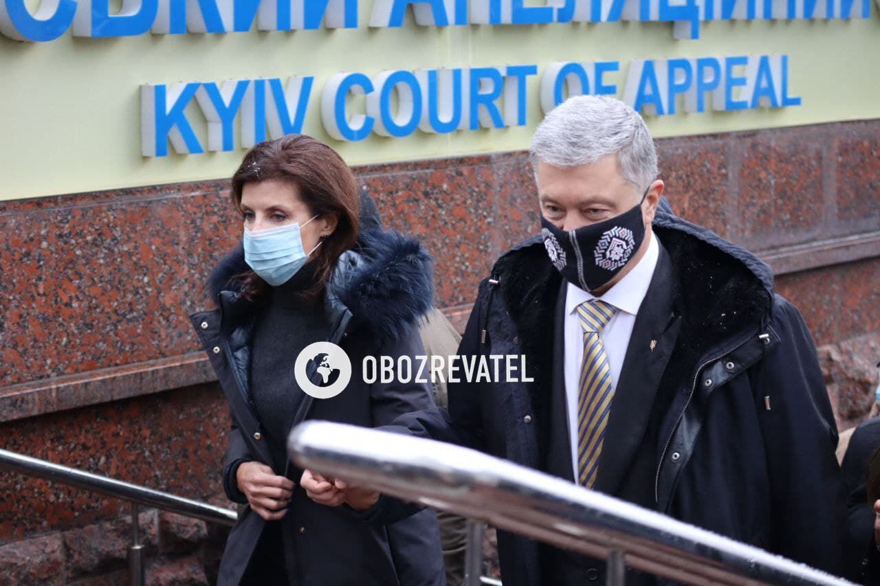 Порошенко приехал в апелляционный суд