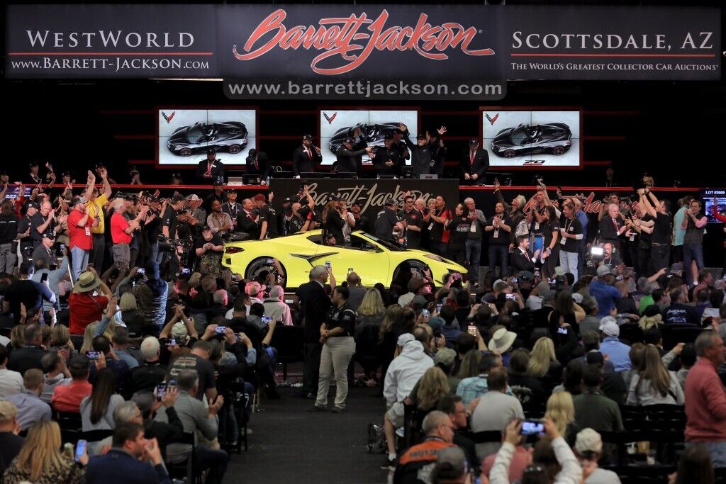 Chevrolet Corvette Z06 нового покоління, був проданий за рекордну суму 3,6 млн доларів