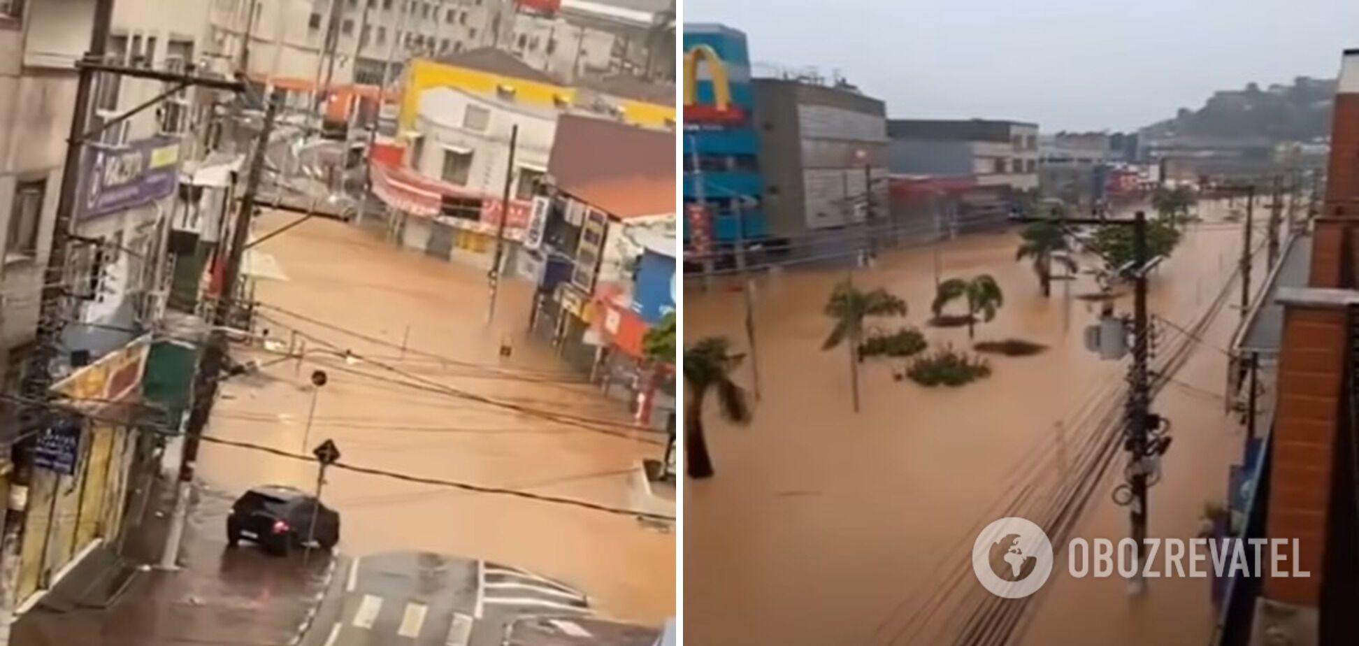 Міста штату Сан-Паулу накрили сильні зливи