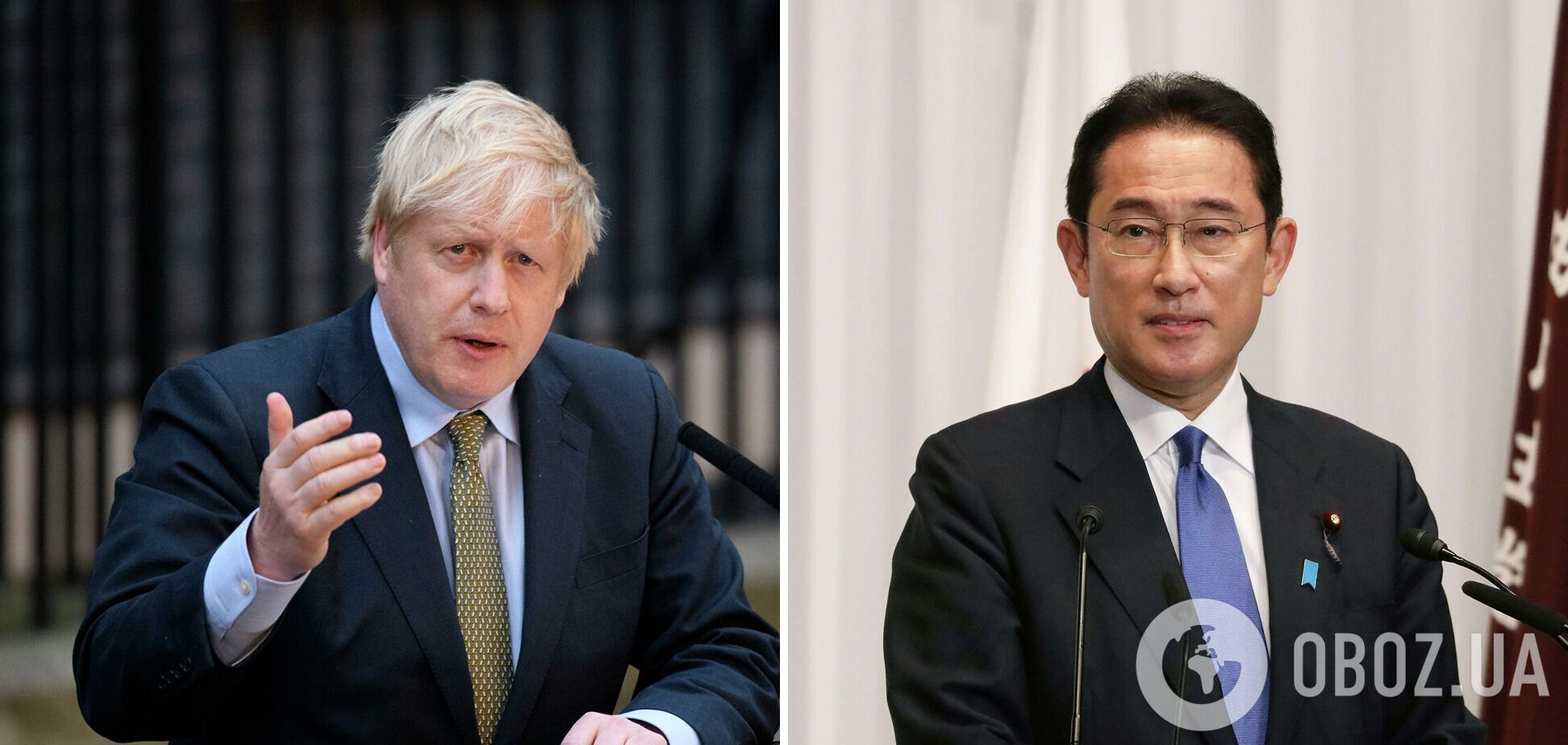 Планировалось, что Борис Джонсон встретится в Японии с премьером Фумио Кисидой