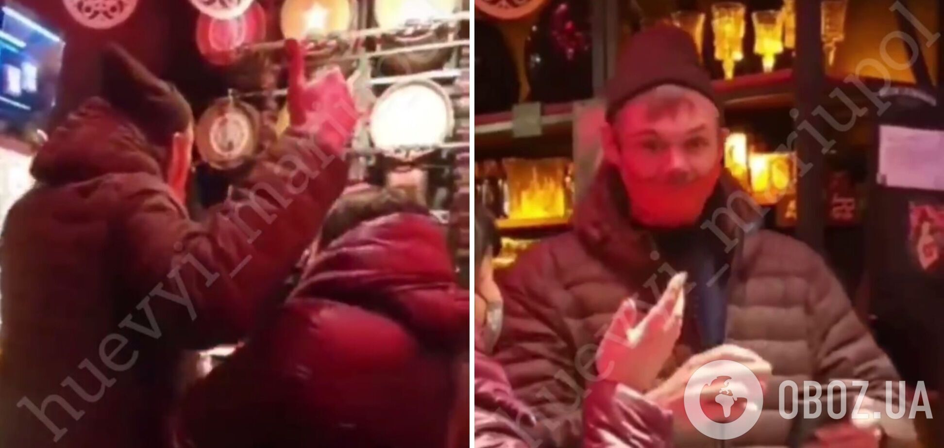 У Маріуполі чоловік улаштував скандал в барі: йому нібито не сподобалося звернення українською. Відео