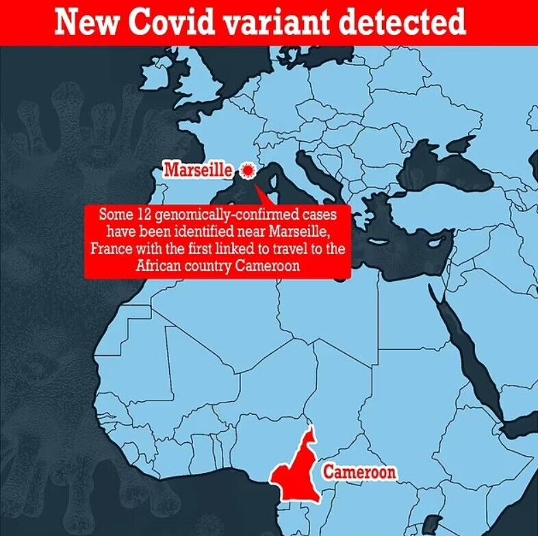 Новый COVID-штамм обнаружили возле Марселя