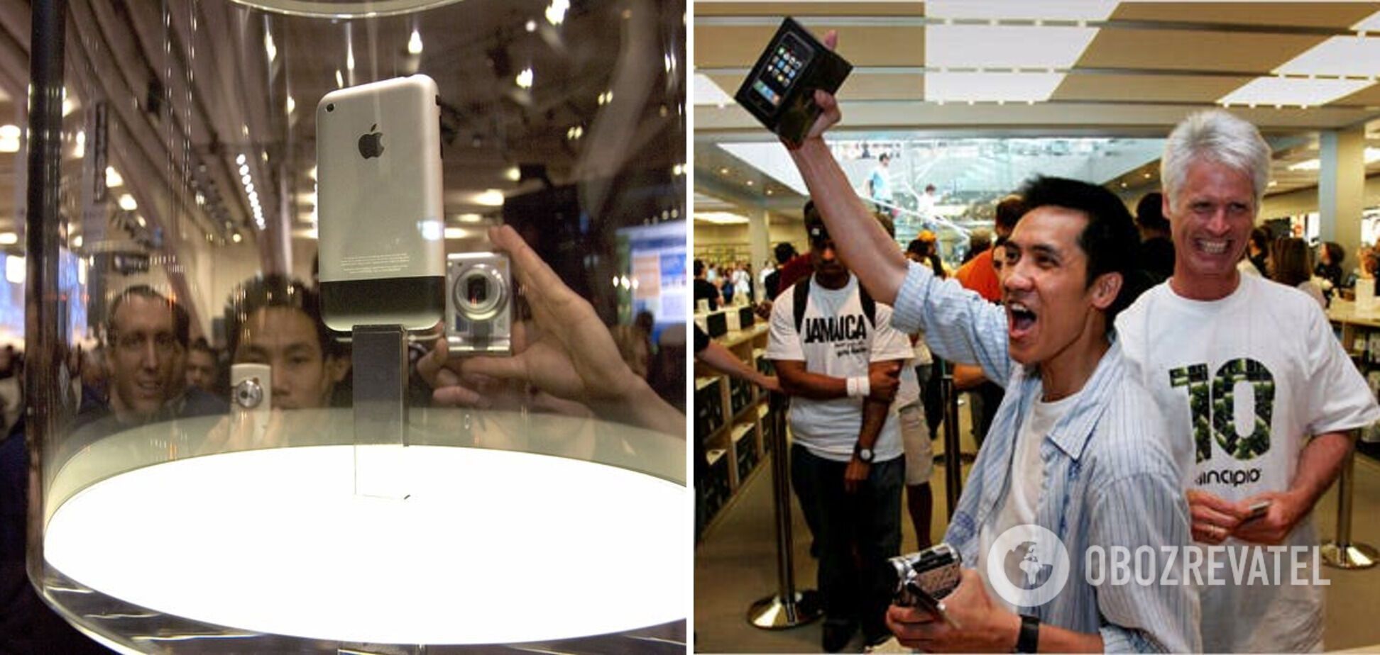 15 років тому Apple показала перший iPhone: він навіть не вмів знімати відео