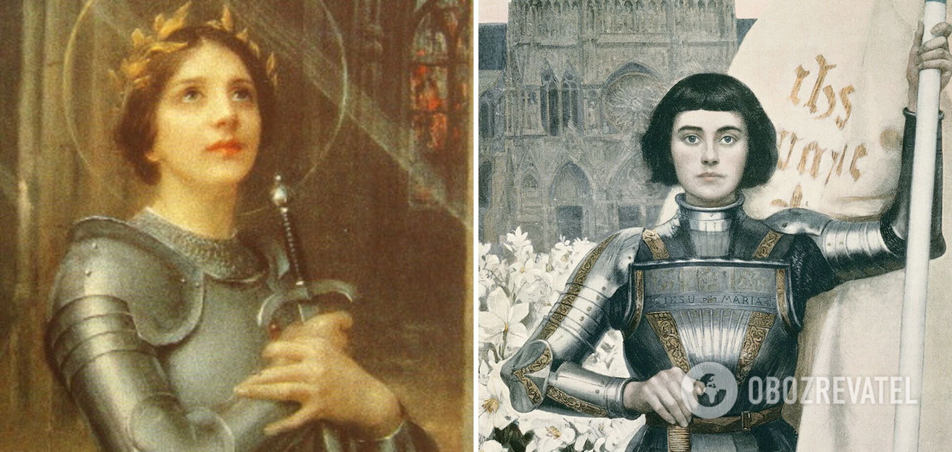 Жанне д'Арк являлись святые с 13 лет