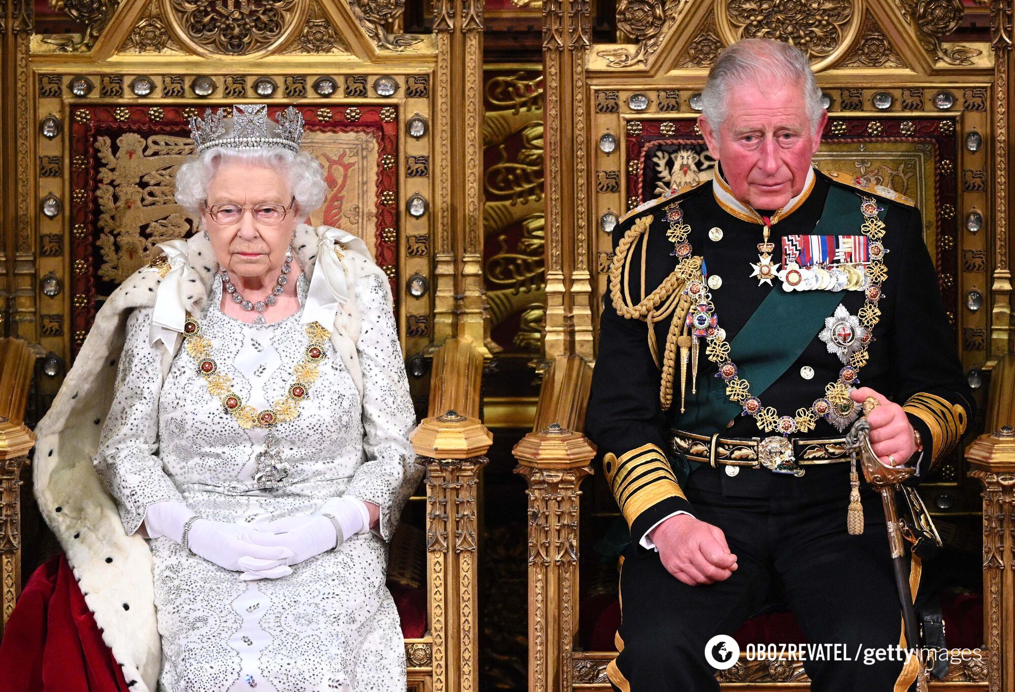 Подібних почестей удостояться королева Єлизавета II та її старший син