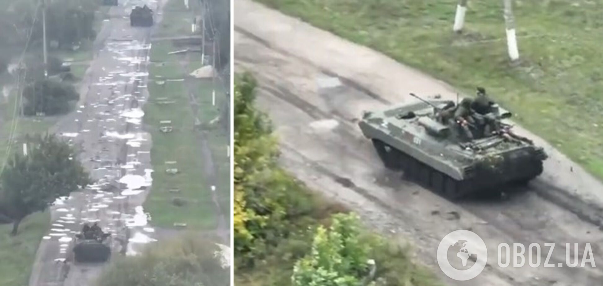 Бійці ЗСУ показали, як ганяли російську БМП на Харківщині, а потім знищили її. Відео  