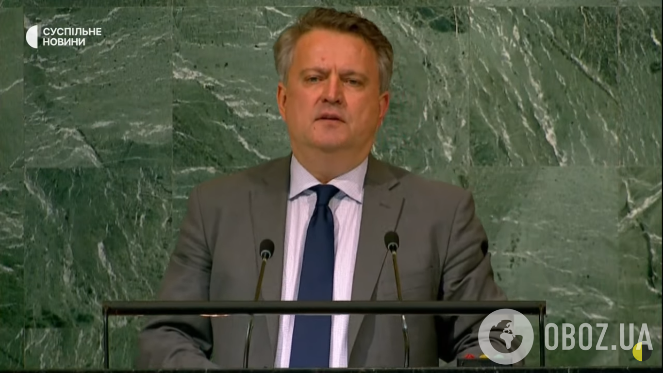 Постоянный представитель Украины в ООН Сергей Кислица
