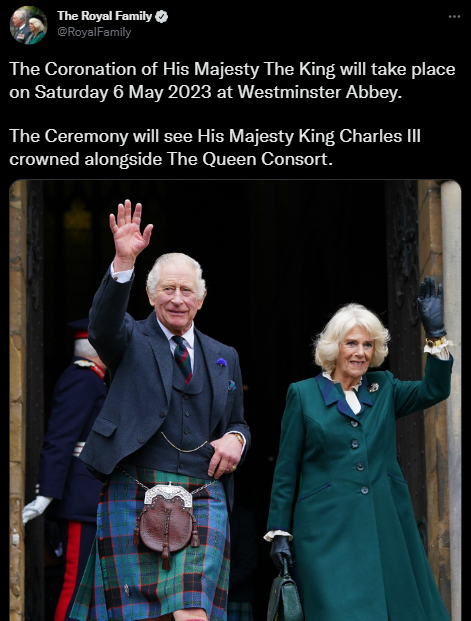 Коронация Чарльза III состоится раньше, чем ожидалось: официальная дата