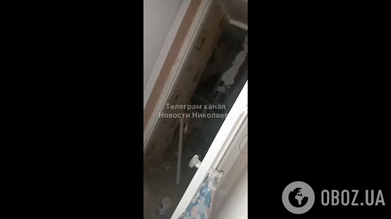 Війська РФ обстріляли п'ятиповерхівку в Миколаєві
