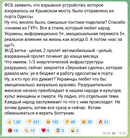 Атака пророссийских Telegram-каналов сопровождала ракетный удар: какие мысли хотели "подсадить" украинцам