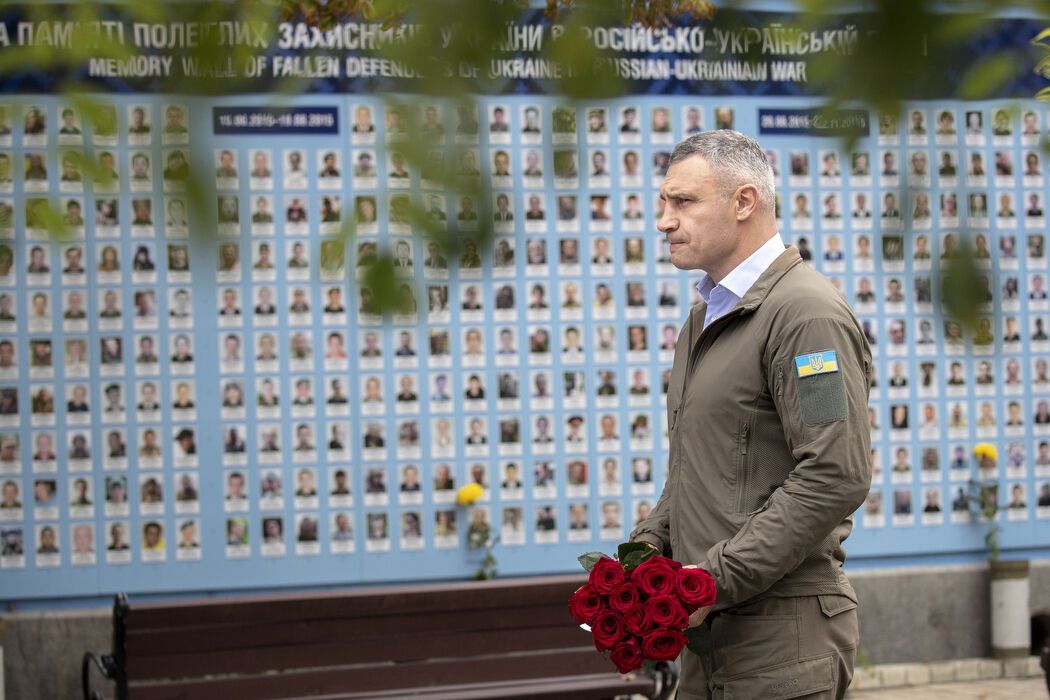 Кличко у Києві вшанував пам‘ять полеглих захисників України