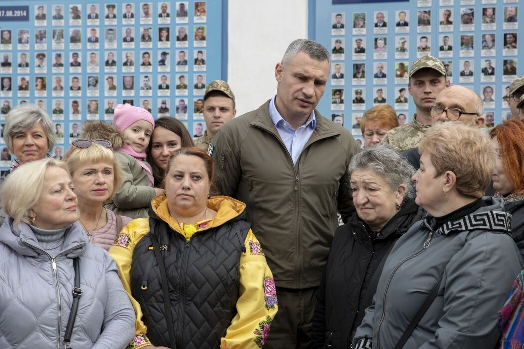 Кличко у Києві вшанував пам‘ять полеглих захисників України