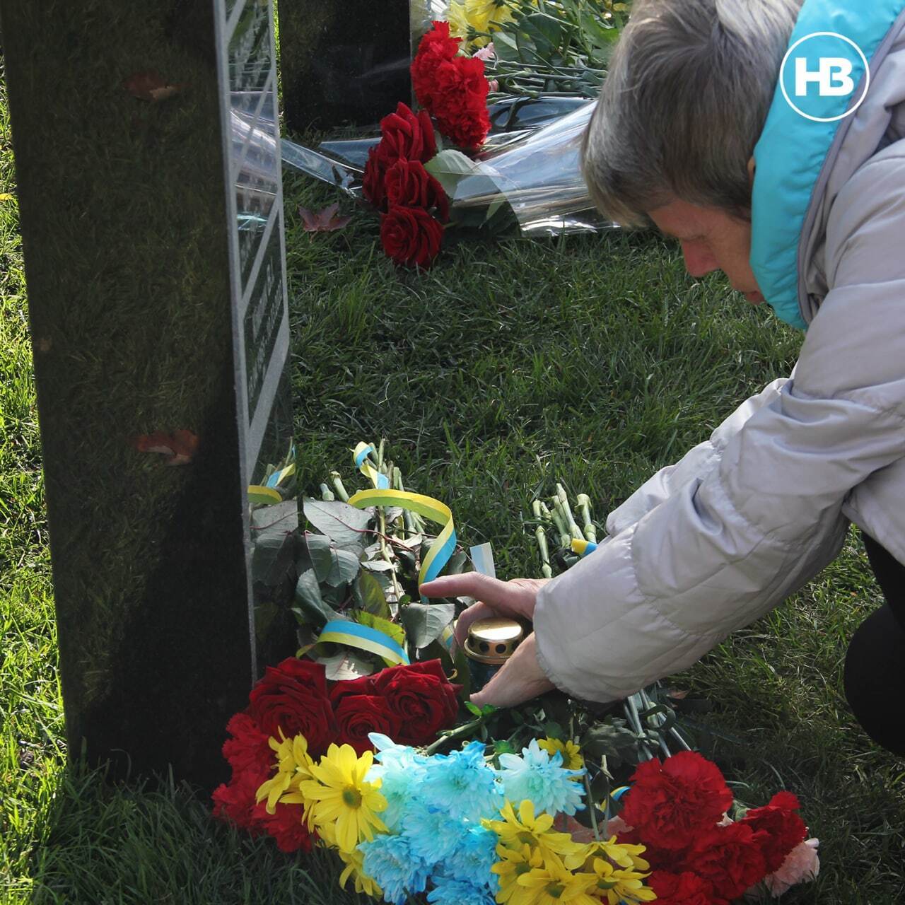 В Киеве открыли Аллею памяти защитникам Украины. Фото