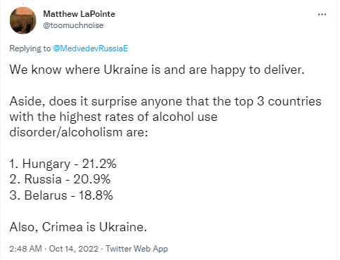 Медведєв видав нову заяву про допомогу США Україні: йому вказали, хто насправді "країна 404"