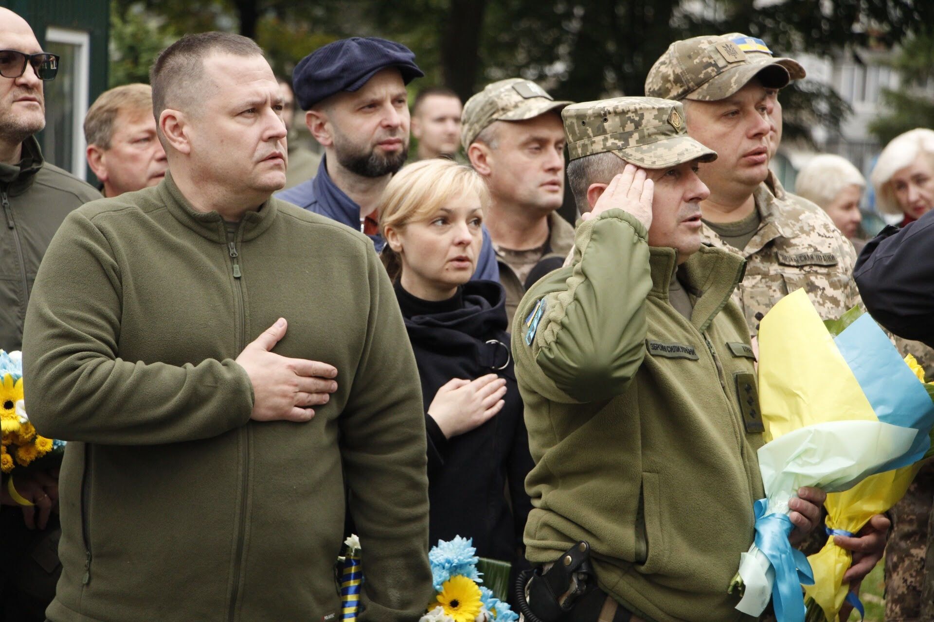 У Дніпрі вшанували загиблих захисників і захисниць України: ви прикрили собою нашу незалежність