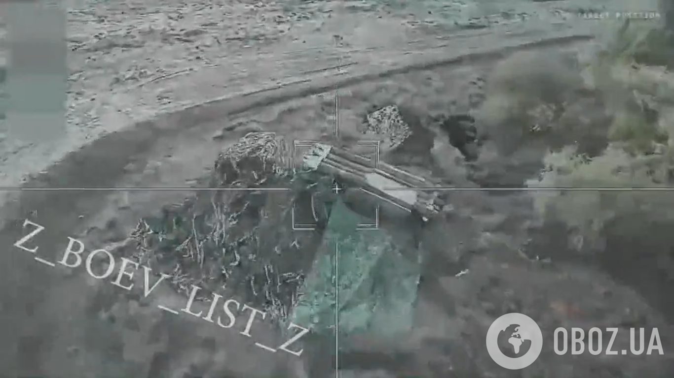На Запоріжжі окупанти знищили дерев'яний макет ЗРК "Бук"