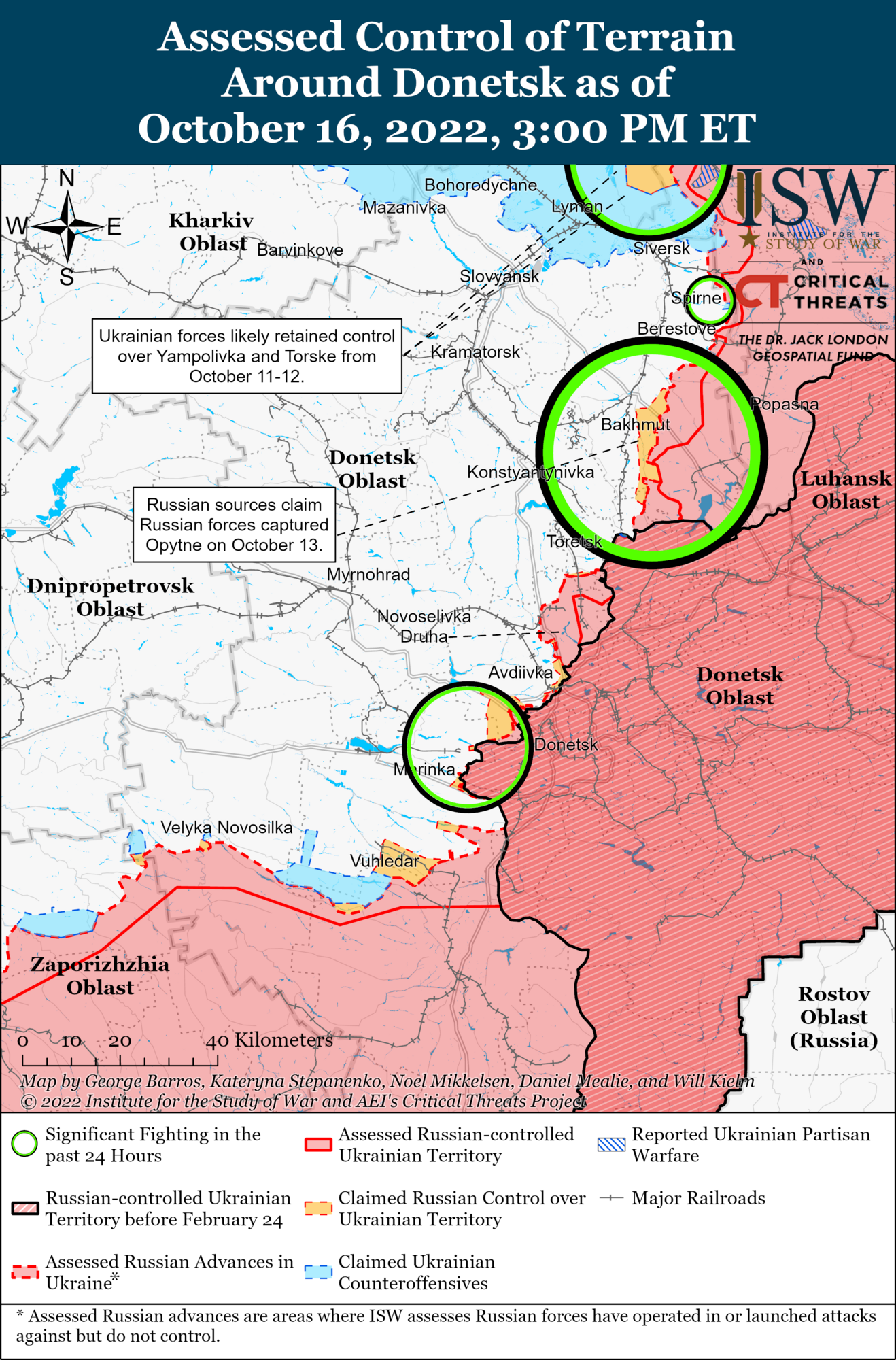 Війська РФ фальсифікують свої заяви про наступ у районі Бахмута: в ISW назвали причину 