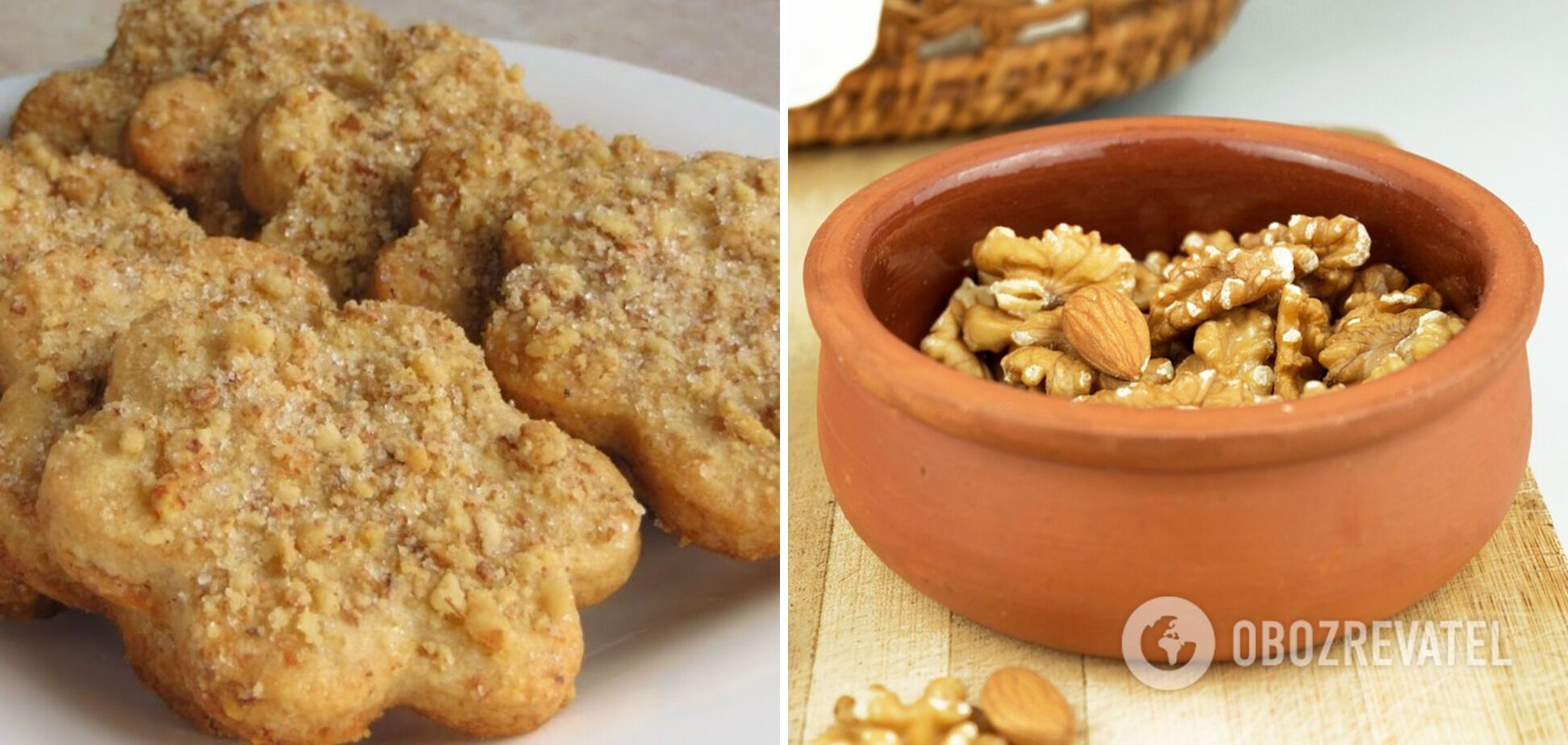 Рецепт хрустящего орехового печенья