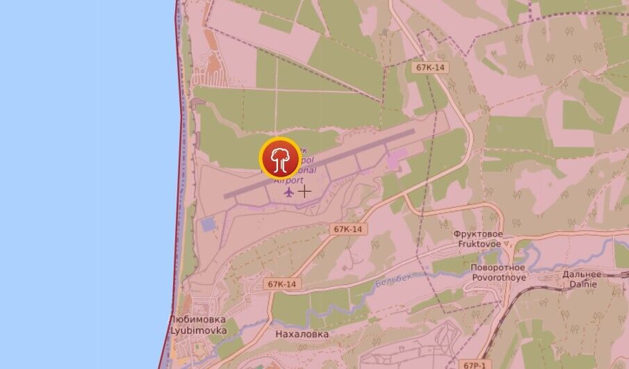 В окупованому Криму заявили про "бавовну": нібито збили БПЛА біля аеродрому Бельбек